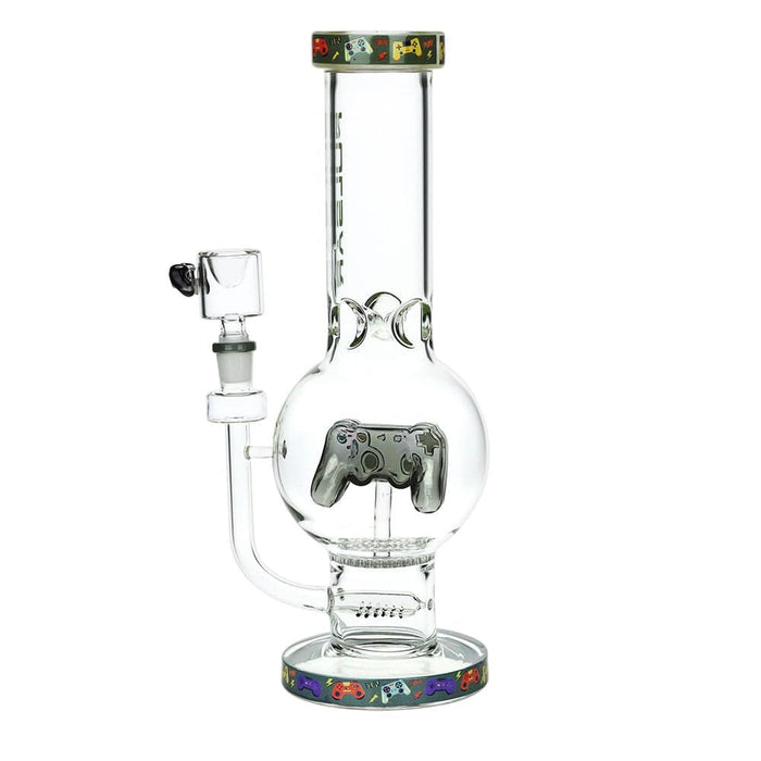 Pulsar Game Time Bubble Base Glass Water Pipe - 12.5" / 14mm F - Toker Supply