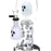 Pulsar Glow In the Dark "Ghosty" Glass Water Pipe - 15.25" / 14mm F - Toker Supply