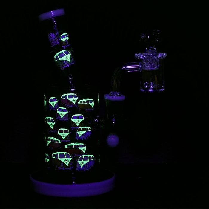 Pulsar Greatest Hits Series Glow Dab Rig Kit / 8" / 14mm F - Toker Supply