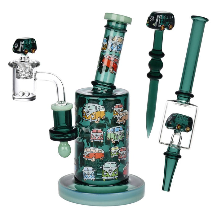 Pulsar Greatest Hits Series Glow Dab Rig Kit / 8" / 14mm F - Toker Supply