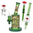 Pulsar Greatest Hits Series Glow Dab Rig Kit / 8" / 14mm F - Toker Supply