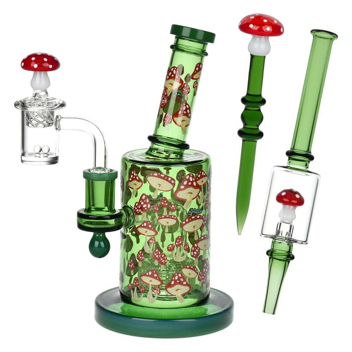 Pulsar Greatest Hits Series Glow Dab Rig Kit / 8" / 14mm F - Toker Supply