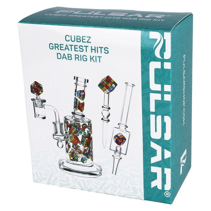 Pulsar Greatest Hits Series Glow Dab Rig Kit / 8" / 14mm F - Toker Supply