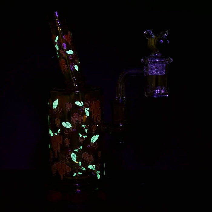 Pulsar Greatest Hits Series Glow Dab Rig Kit / 8" / 14mm F - Toker Supply