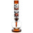 Pulsar Halloween Round Ball Glass Water Pipe - 11.75" / 14mm F - Toker Supply