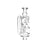 Pulsar Incycler Bubbler Glass Mouthpiece Attachment for Puffco Pivot - 4.3" / Clear - Toker Supply