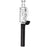 Pulsar Incycler Bubbler Glass Mouthpiece Attachment for Puffco Pivot - 4.3" / Clear - Toker Supply