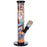 Pulsar Inside Print Straight Tube Glass Water Pipe | 11.25" - Toker Supply