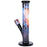 Pulsar Inside Print Straight Tube Glass Water Pipe | 11.25" - Toker Supply