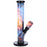 Pulsar Inside Print Straight Tube Glass Water Pipe | 11.25" - Toker Supply