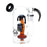 Pulsar Magma Lake Mushroom Glass Water Pipe - 5.5" / 14mm F - Toker Supply