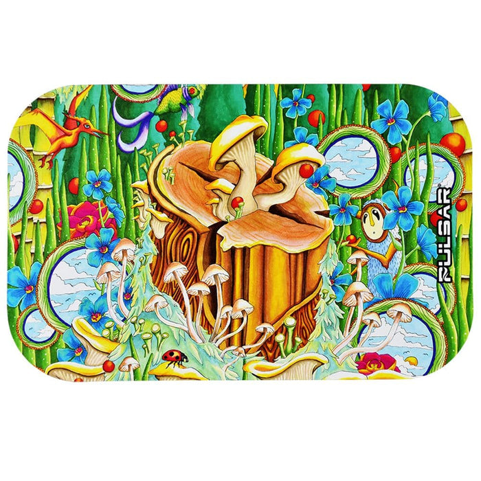 Pulsar Magnetic Rolling Tray Lid - Where Love Is Alive / 11"x7" - Toker Supply