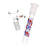 Pulsar Melting Uncle Sam Beaker Glass Water Pipe - 9.75" / 14mm F - Toker Supply
