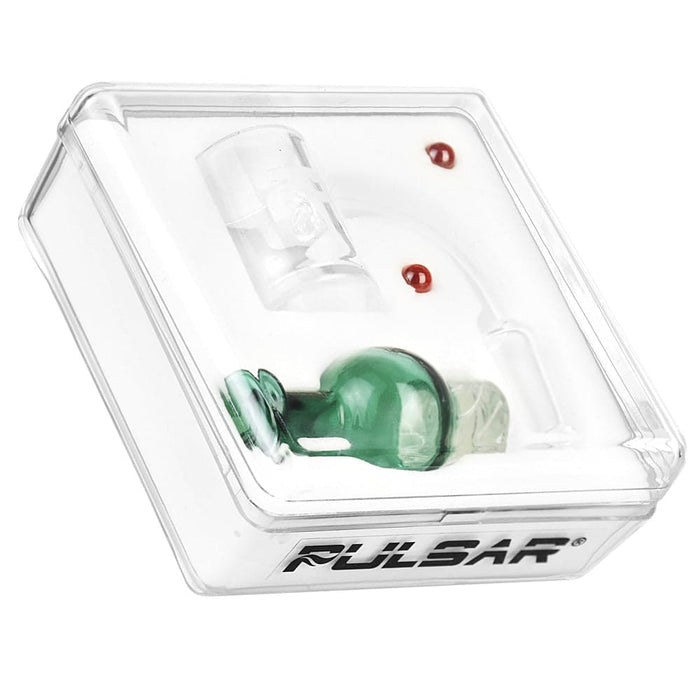 Pulsar Quartz Banger w/ Helix Carb Cap - Toker Supply
