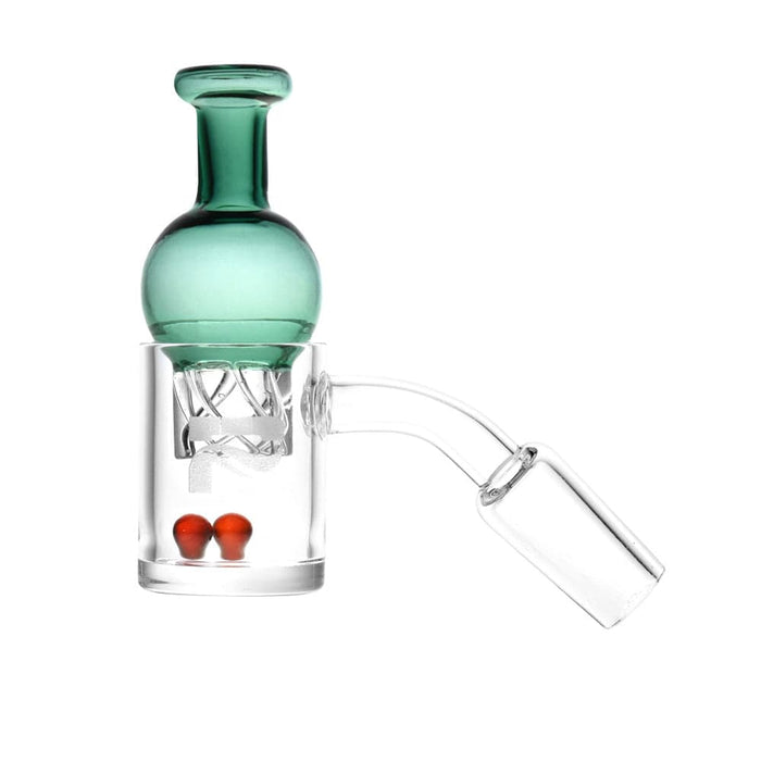 Pulsar Quartz Banger w/ Helix Carb Cap - Toker Supply