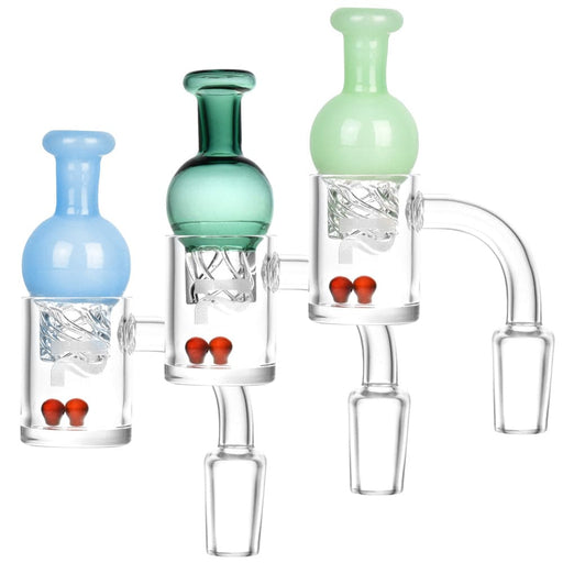 Pulsar Quartz Banger w/ Helix Carb Cap - Toker Supply