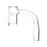 Pulsar Quartz Thick Bottom Banger with Bevel - 90D / 14mm M - Toker Supply