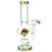 Pulsar Rubik's Cube Perc Bubble Base Glass Water Pipe - 12.5" - Toker Supply