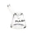 Pulsar Slant Neck Beaker Glass Water Pipe Zippered Case Travel Kit - 7" / Clear - Toker Supply