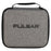 Pulsar Slant Neck Beaker Glass Water Pipe Zippered Case Travel Kit - 7" / Clear - Toker Supply
