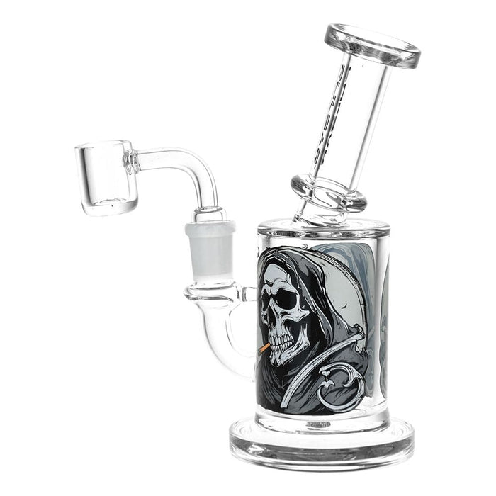 Pulsar Smoking With Intent to Reap Glass Dab Rig - 6.25" / 14mm F - Toker Supply