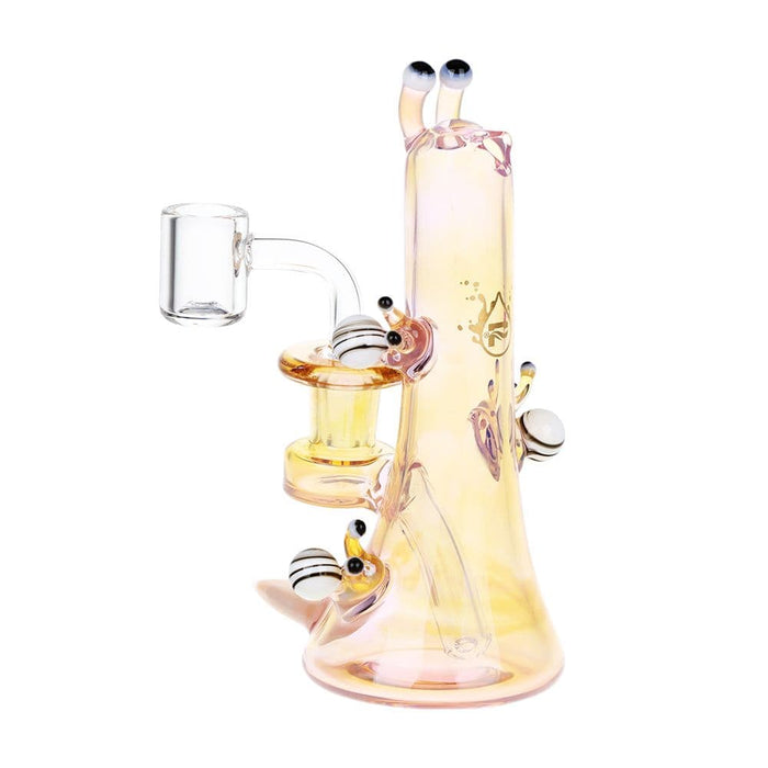 Pulsar Snail Smoochies Glass Dab Rig | 6" | 14mm F - Toker Supply