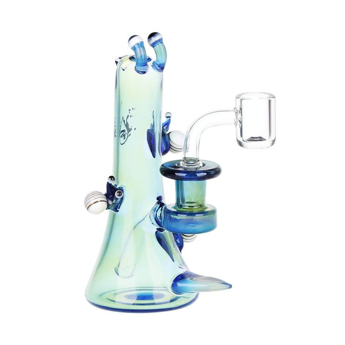Pulsar Snail Smoochies Glass Dab Rig | 6" | 14mm F - Toker Supply