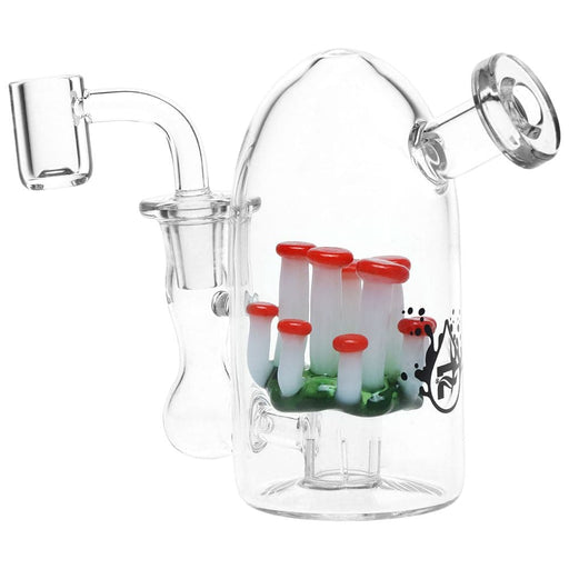 Pulsar There's Not Mushroom Left In Here Mini Glass Dab Rig - 4.75" / 14mm F - Toker Supply