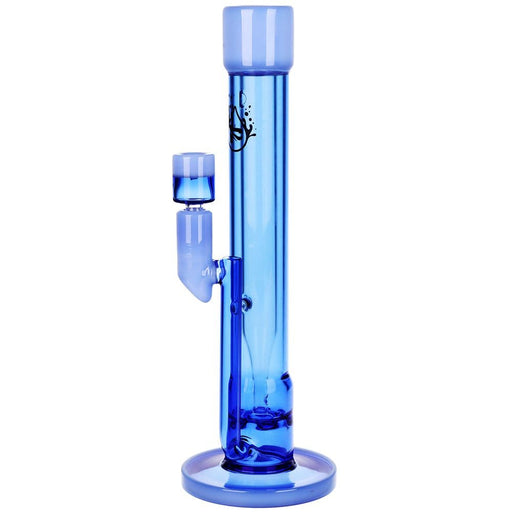 Pulsar Transporter Kicked Straight Tube Glass Water Pipe | 14" | 14mm F - Toker Supply