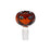 Pulsar Twisty And Wicked Jack-O-Lantern Glass Water Pipe - 11" / 14mm F - Toker Supply