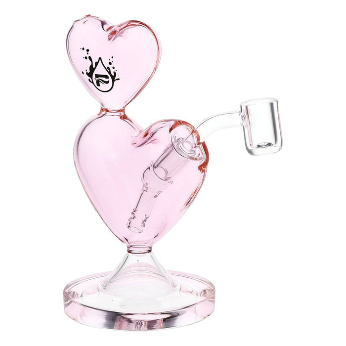 Pulsar Two-Hearted Glass Dab Rig | 6.5" | 14mm F - Toker Supply