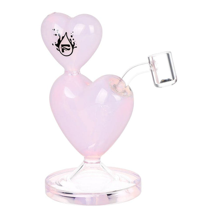 Pulsar Two-Hearted Glass Dab Rig | 6.5" | 14mm F - Toker Supply