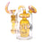 Pulsar Unholy Lantern Incycler Glass Water Pipe - 6" / 14mm F / Colors Vary - Toker Supply