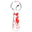 Pulsar Valentine's Hearts 'n' Roses Glass Herb Pipe Duo - 10" / 14mm F - Toker Supply