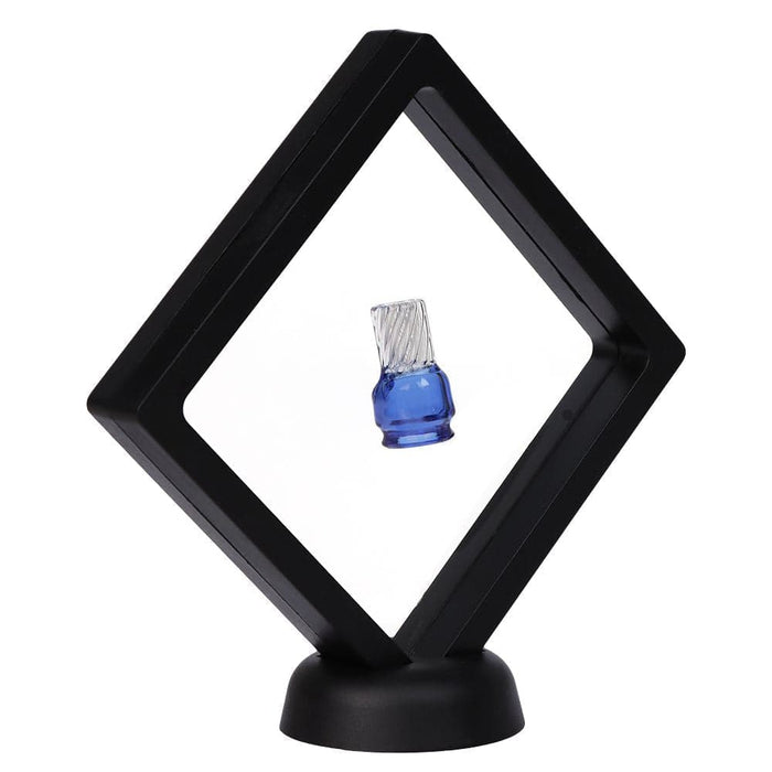 Pulsar Vortex Glass Mouthpiece Attachement for Puffco Pivot w/ Display Stand - Colors Vary - Toker Supply