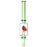 Pulsar Watermelon Zkittles Glow In The Dark Dab Rig Kit - 8" / 14mm F - Toker Supply