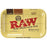Raw Aluminum High Sided Rolling Tray - 11" x 7" - Toker Supply