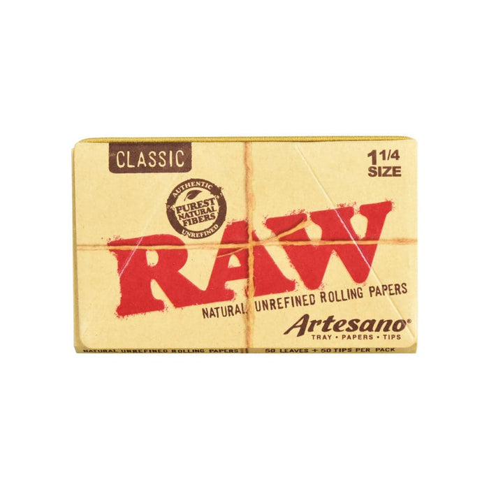 RAW Artesano Rolling Papers | 1 1/4 Inch - Toker Supply