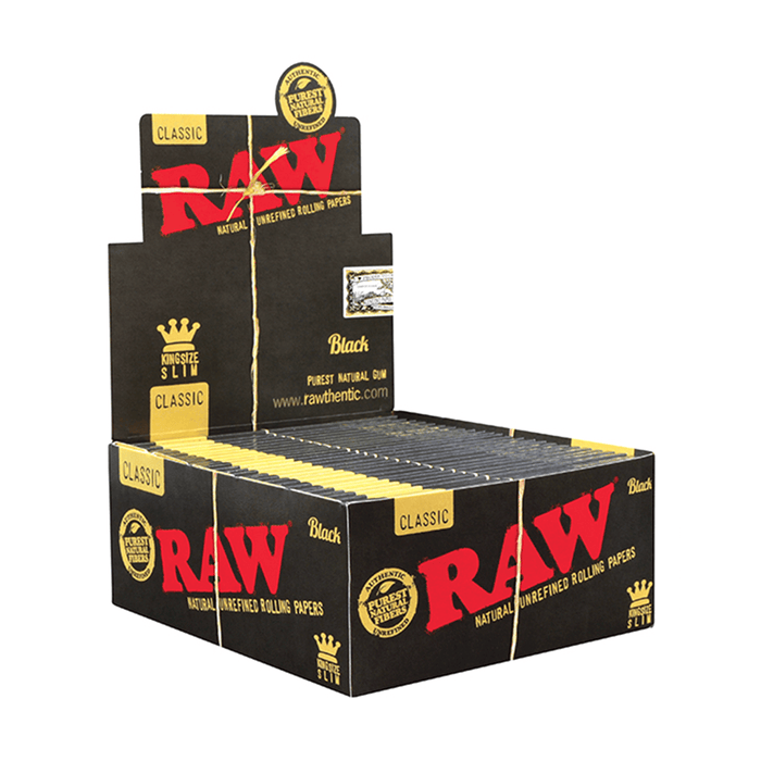 RAW Classic Black Rolling Papers - Toker Supply