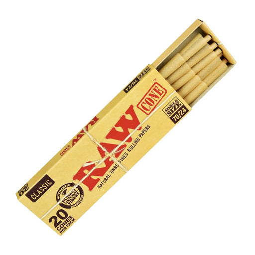 RAW Classic Single Size Cones - Toker Supply