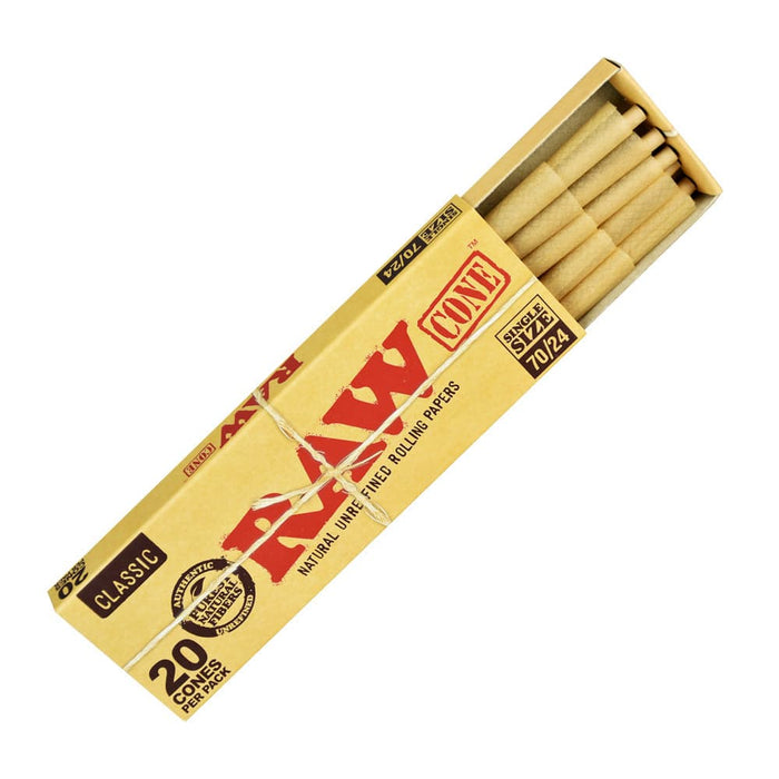 RAW Classic Single Size Cones - Toker Supply