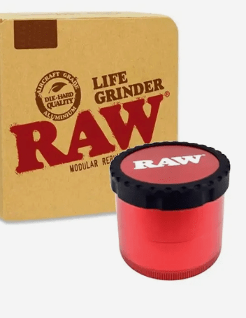 Raw Life Grinder 63.5mm - Toker Supply