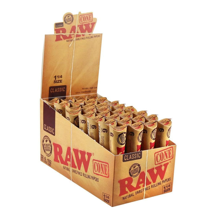 Raw Natural Unrefined Pre-Rolled Cones - Toker Supply