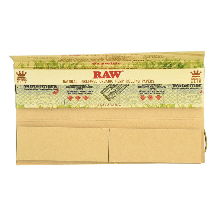 RAW Organic Connoisseur Rolling Papers | Kingsize - Toker Supply