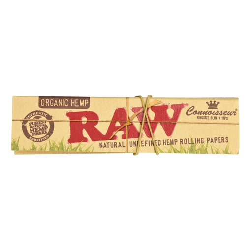 RAW Organic Connoisseur Rolling Papers | Kingsize - Toker Supply