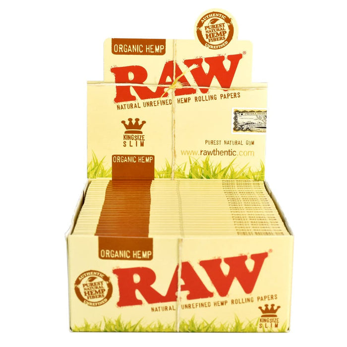 Raw Organic Hemp Rolling Papers - Toker Supply