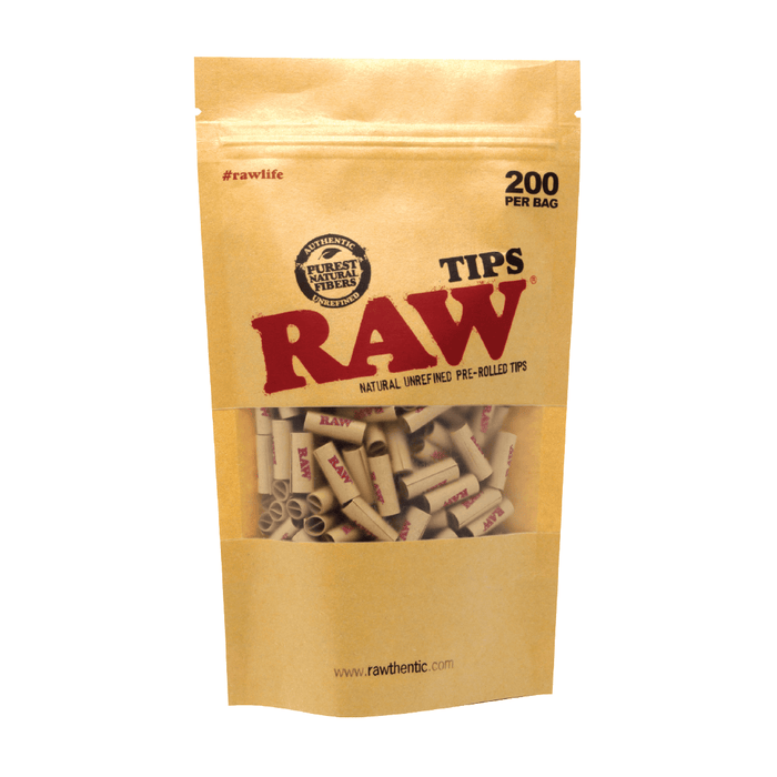 RAW Rolling Paper Tips - Toker Supply