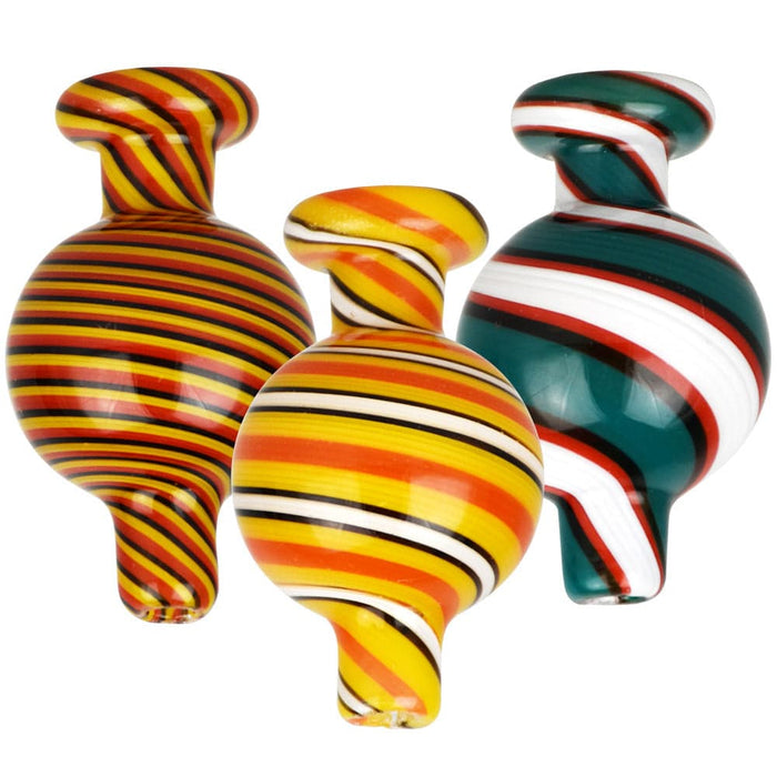 Reverse Color Ball Carb Cap - 28mm / Colors Vary - Toker Supply