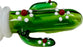 Ripkitty 4.5" Borosilicate Glass Cactus Spoon Pipe | Dry Herb Hand Pipe - Toker Supply