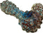 Ripkitty 5" Blue Spike Spoon Dry Herb Hand Pipe - Toker Supply